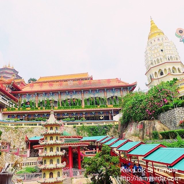 The majestic Monastery on a Hill: Kek Lok Si Temple