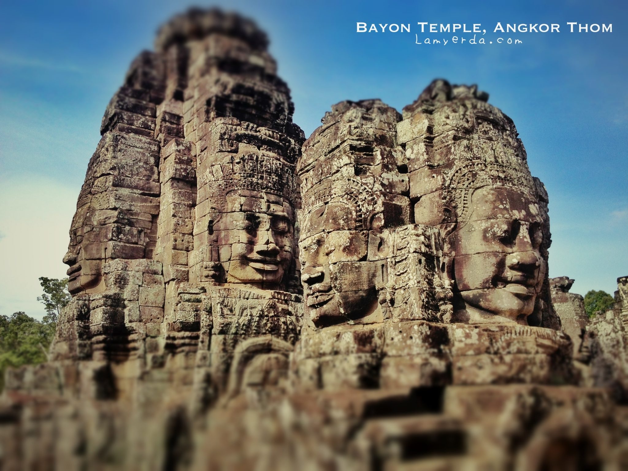 Temple of faces: Bayon!
