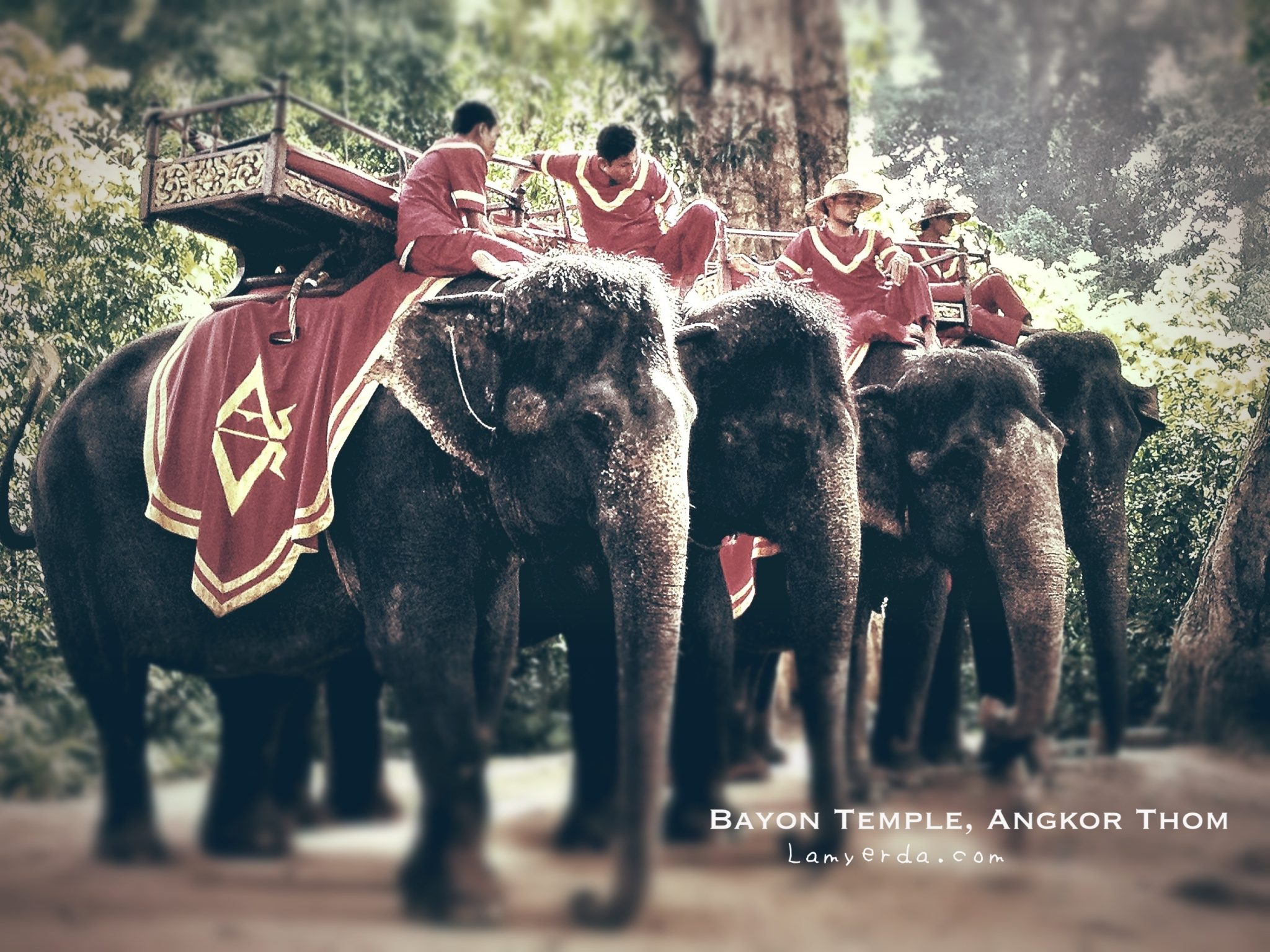 Elephants @ Angkor Thom