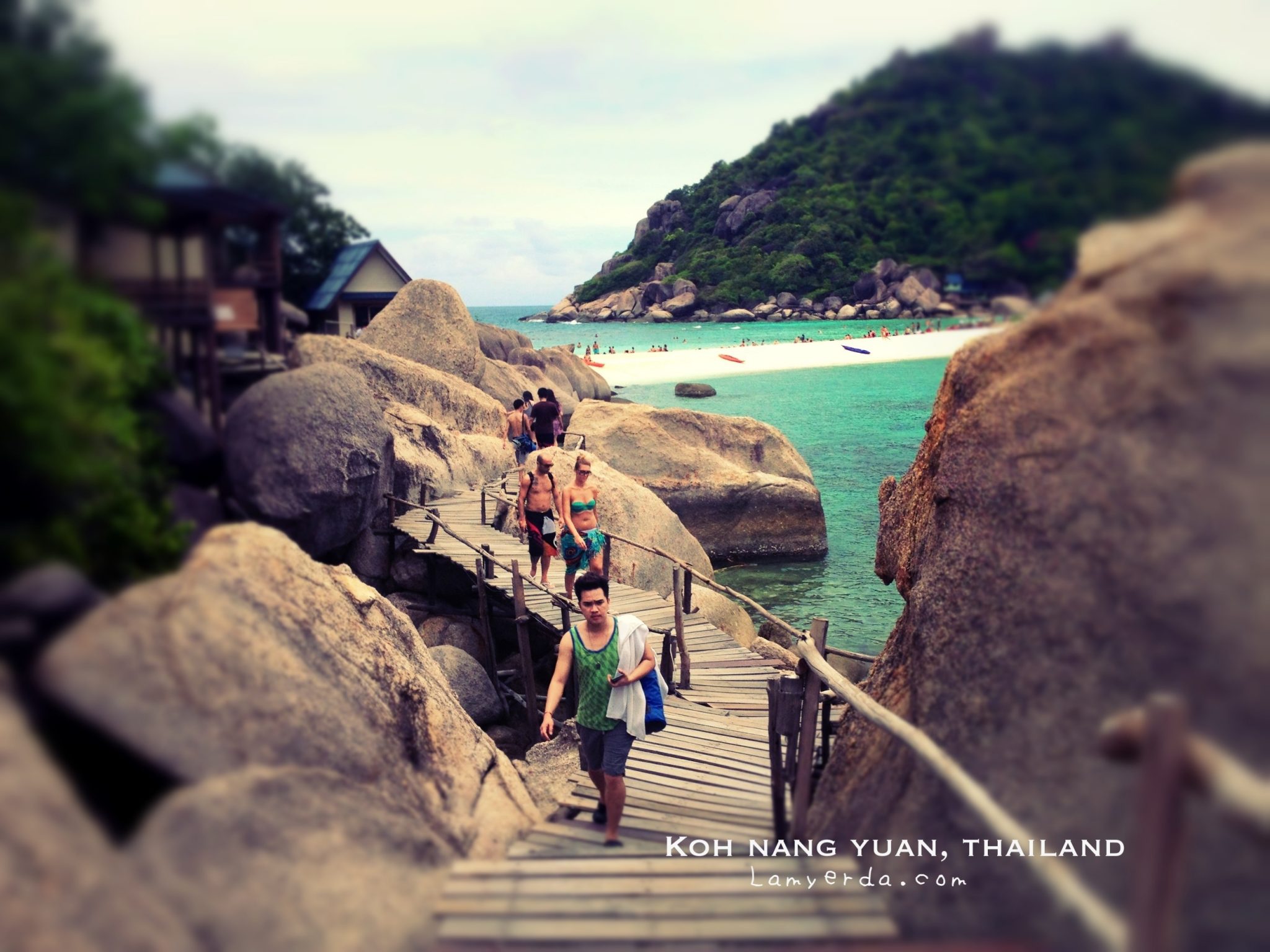 Trek to the view point: Koh Nang Yuan