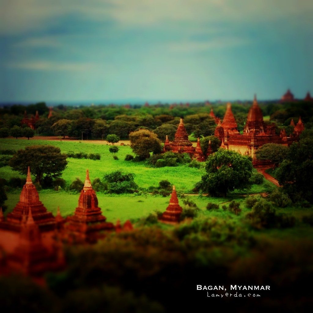 Countless temples of Bagan
