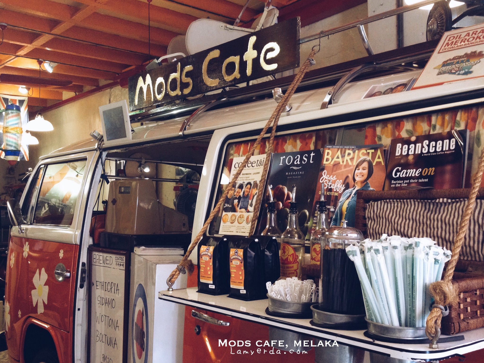 Crafted Coffee: Mods Cafe, Melaka