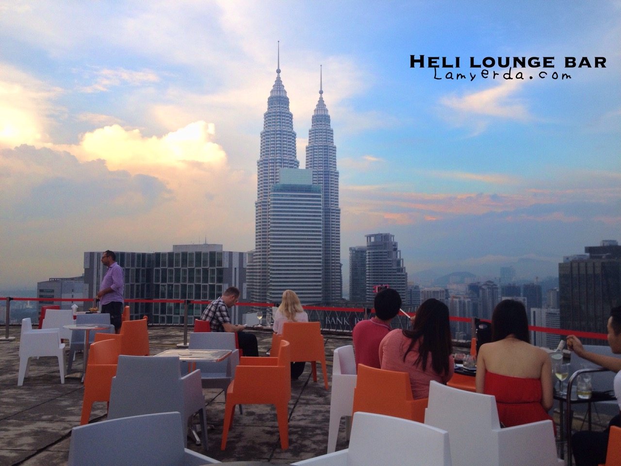 Best 360 View of KL’s Skyline: Heli Lounge Bar
