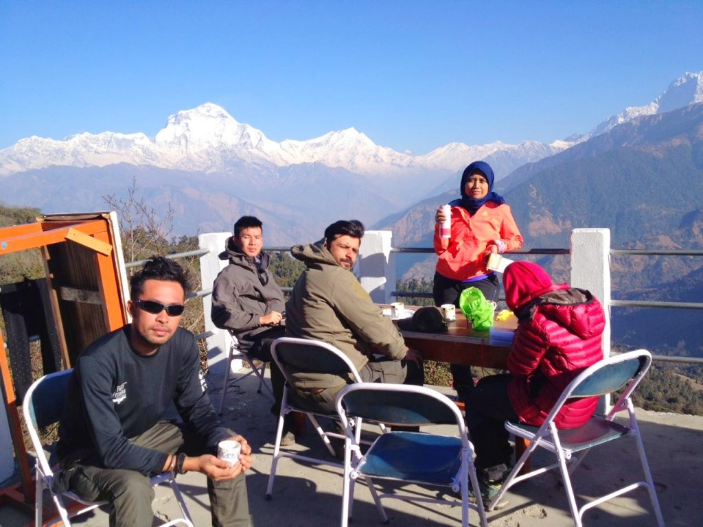 Annapurna base camp Himalayas Nepal