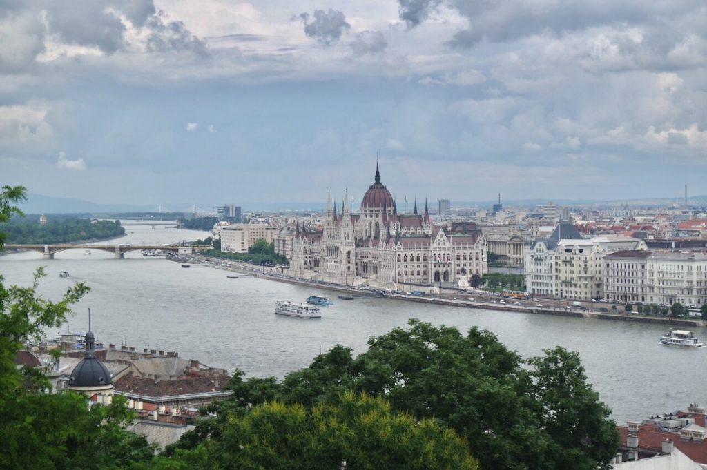 View from Buda castle