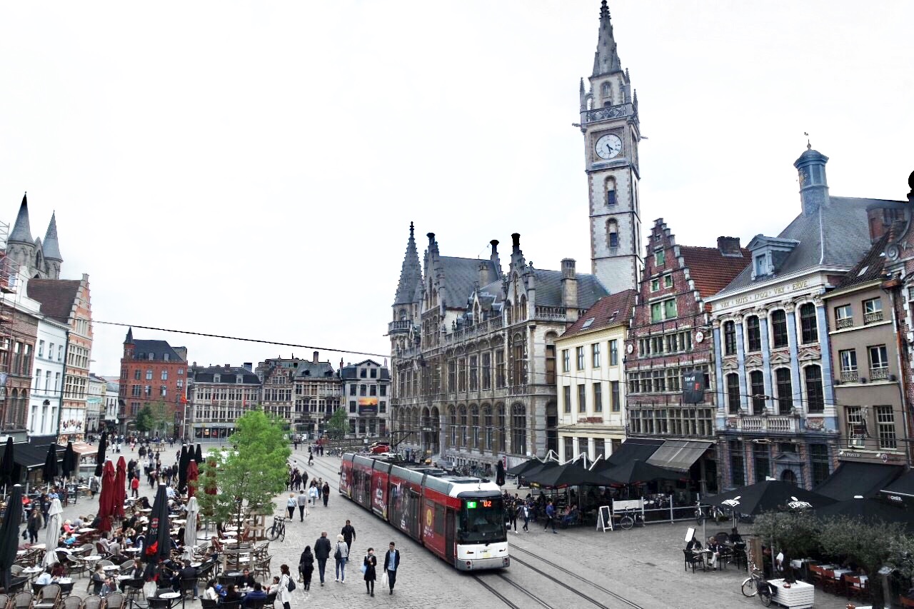 Ghent belgium medieval city