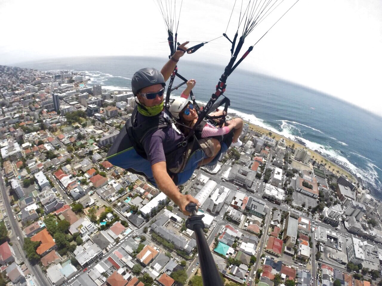 Exhilarating Tandem Paragliding from Signal Hill with amazing views over Cape Town