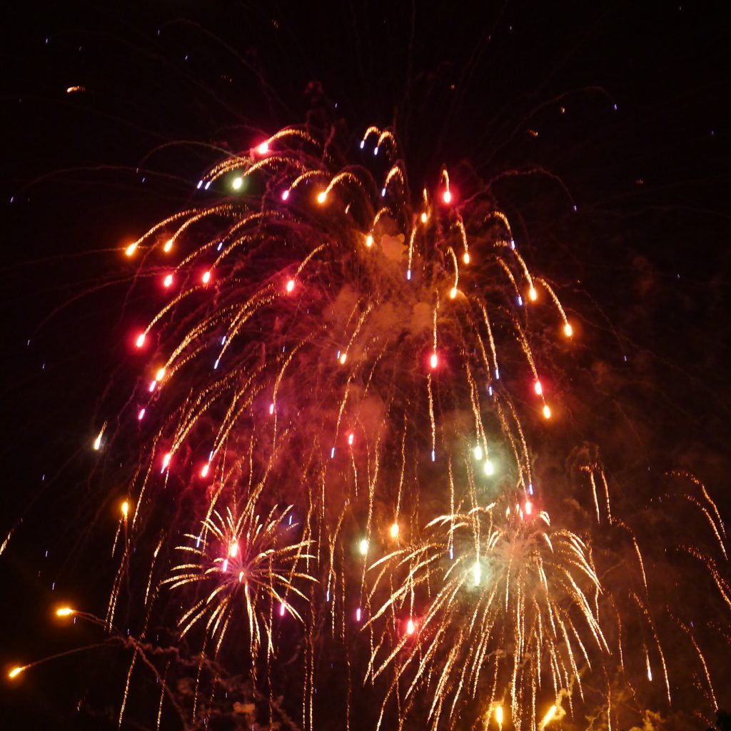 Fireworks at Langkawi Island New Year