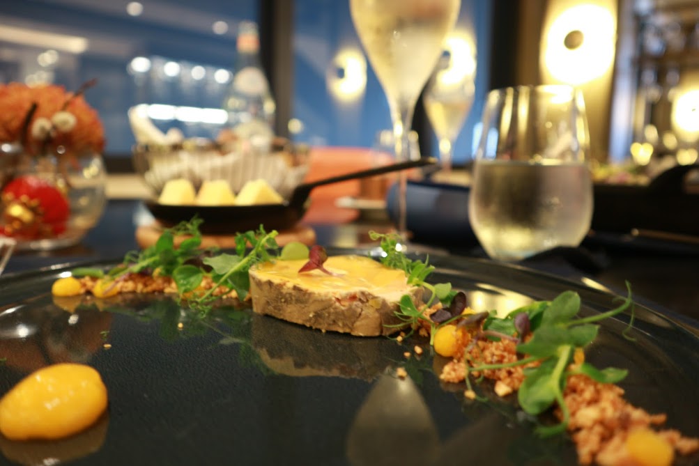 Horizon Grill Dinner foie gras