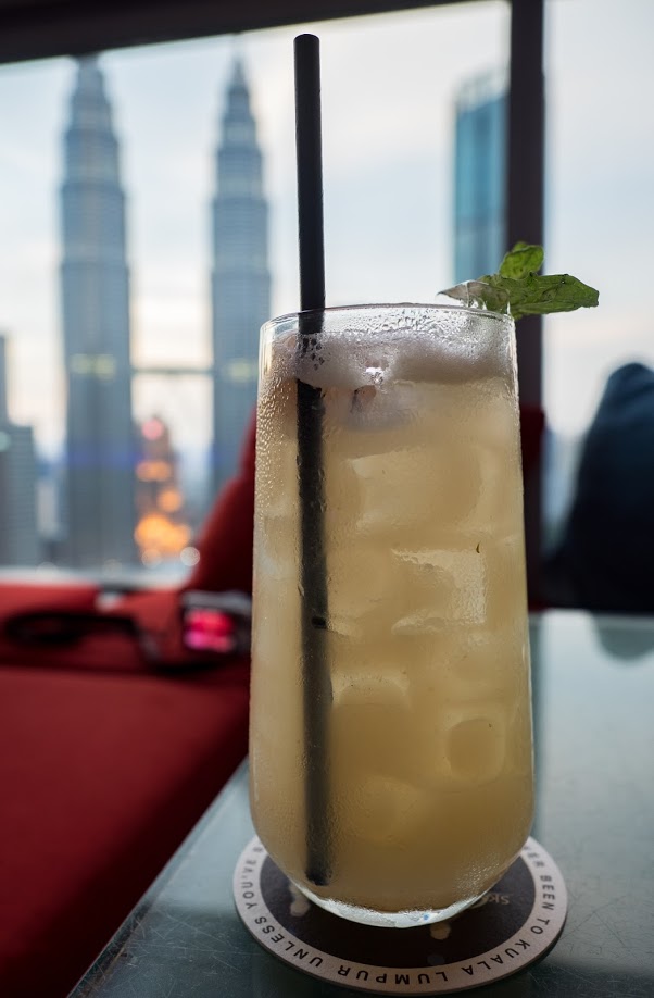 East and Zest Cocktail Skybar Traders hotel kuala lumpur