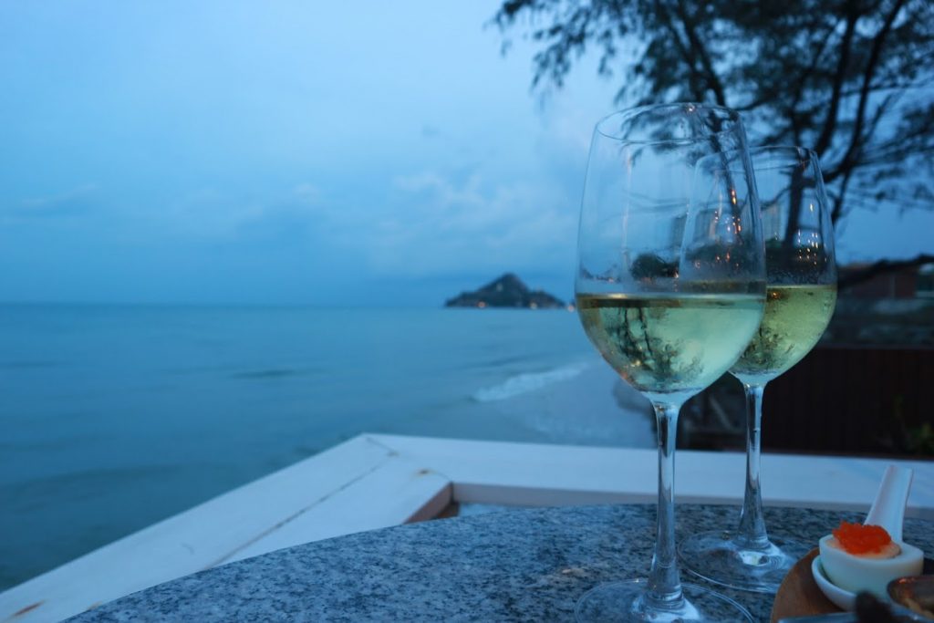 Wine by the beach hua hin