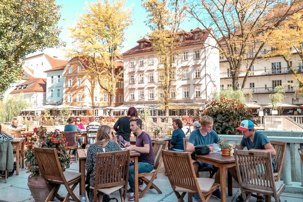 Ljubljana Cafe and restaurants