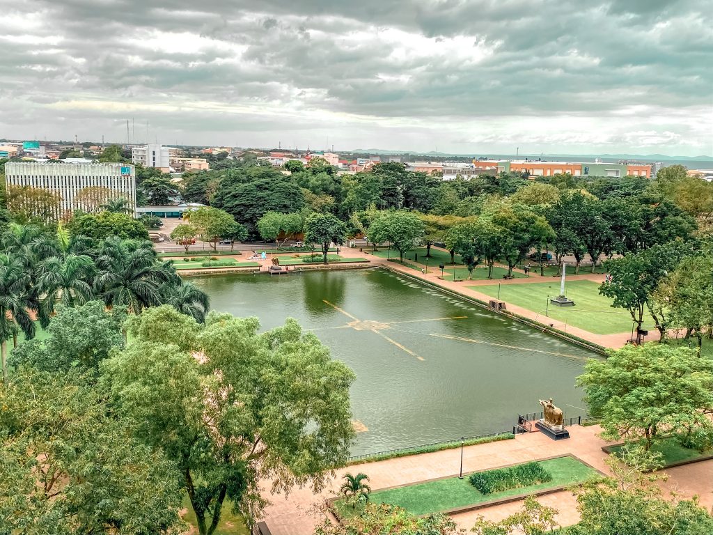Capitol Lagoon Bacolod view