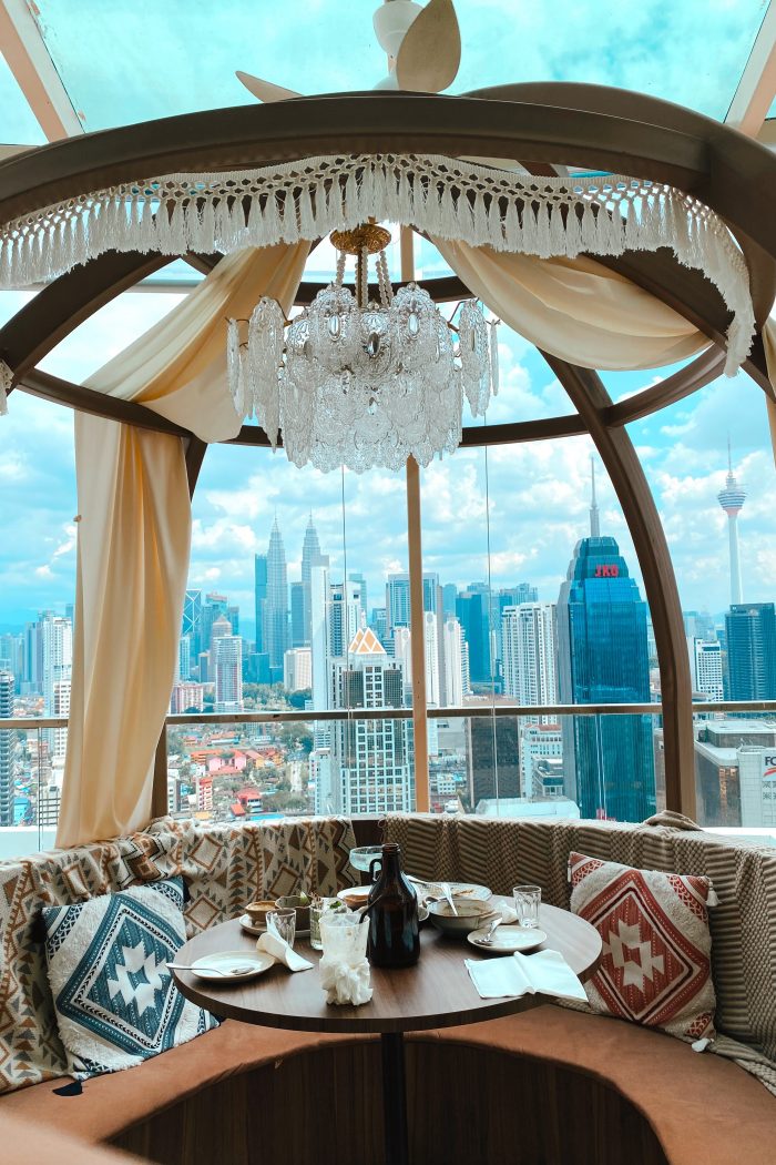 Fly me to KL: Rooftop Café with KL views!