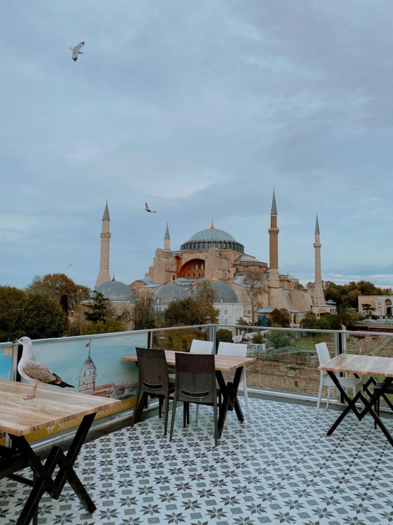 Lunch Hagia Sophia View