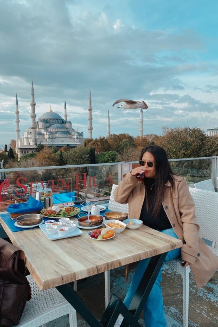 Seven Hills Restaurant: Breakfast Spot in Istanbul with the views of the Blue Mosque and Hagia Sophia
