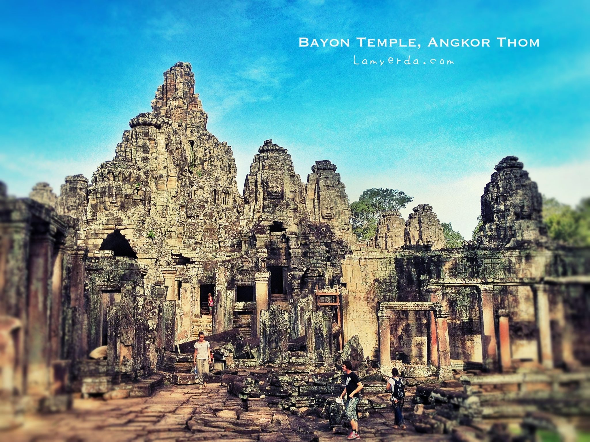Temple Of Faces Bayon Angkor Thom Lamyerda