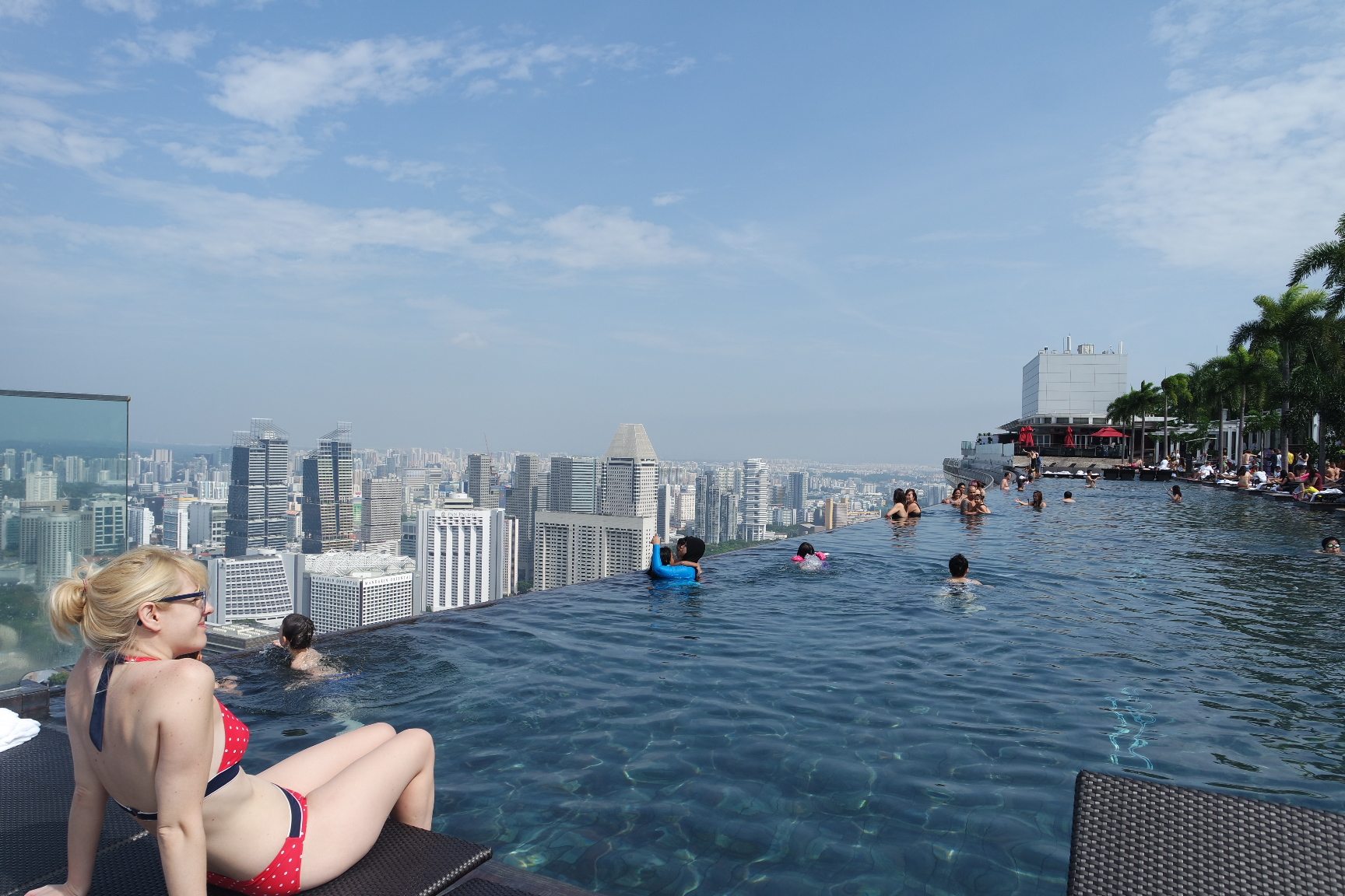 Marina Bay Sands World’s Largest Rooftop Infinity Pool