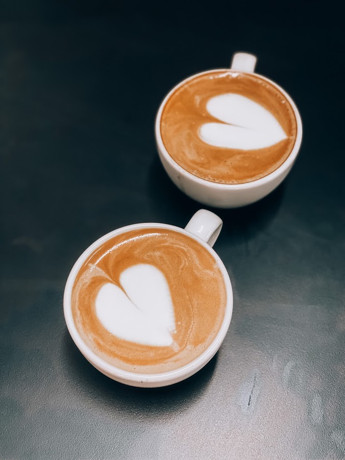 RGB Latte Art Class Heart Shape