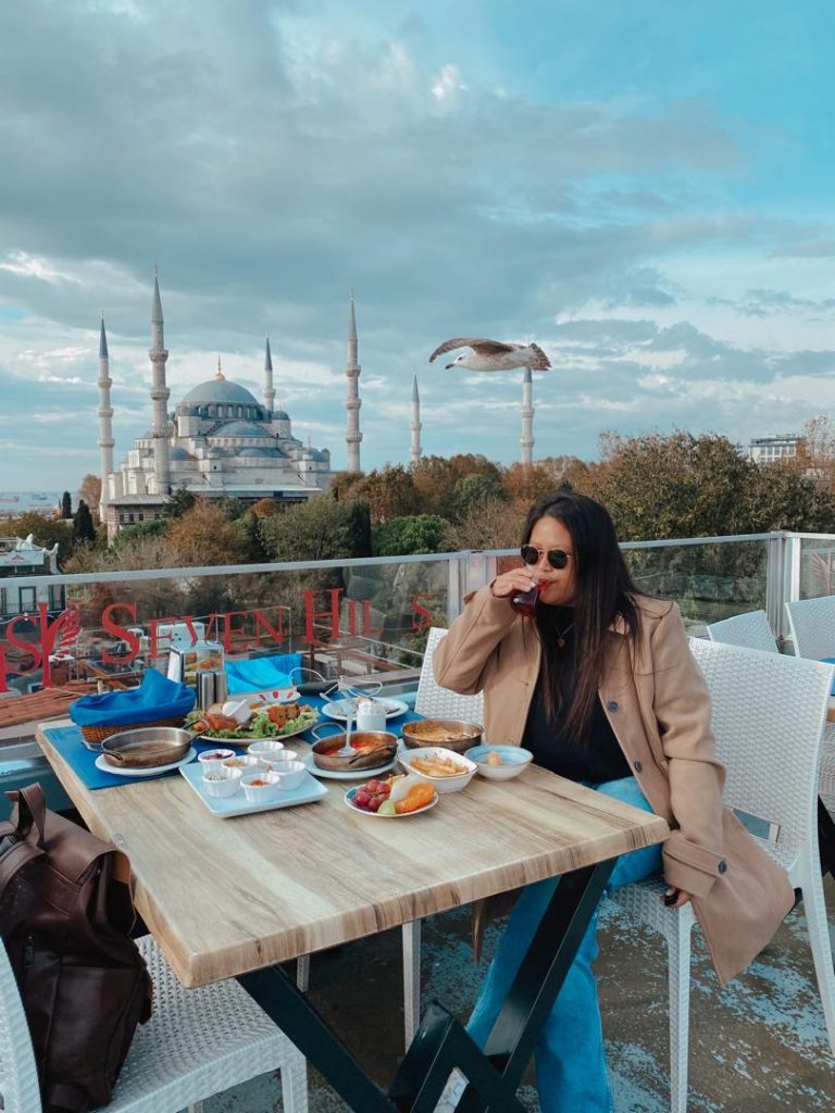 Seven Hills Restaurant: Breakfast Spot in Istanbul with the views of the Blue Mosque and Hagia Sophia